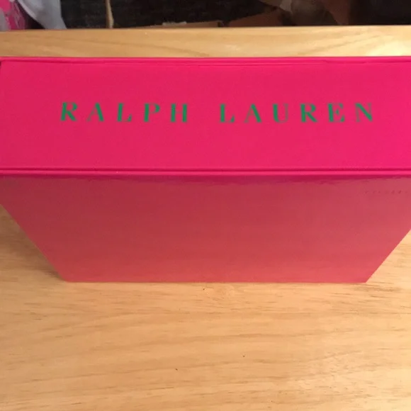 COPY - Pink Ralph Lauren Polo Gift/Storage Box - New - Picture 5 of 6